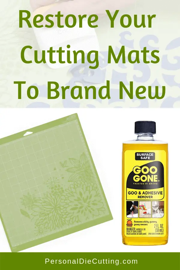 Restick your Cricut cutting mat