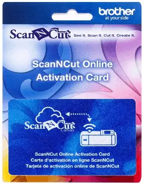 Brother ScanNCut2 Activation Card