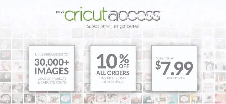 Cricut Access subscription overview